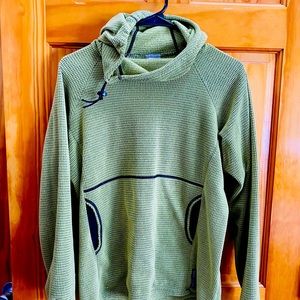 Melanzana micro grid hoodie